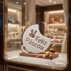 Marcador Feliz Páscoa