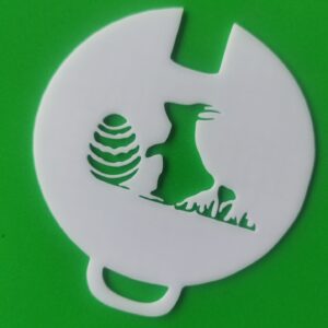 Marcador coelho de páscoa