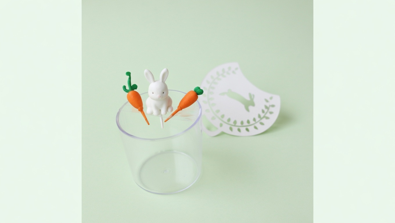Kit Enfeite de Chimarrão "Coelhinho Fofo" 🐰🥕